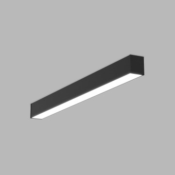 LED2 - LED-kattovalaisin NOLI LED/30W/230V 3000/3500/4000K 90 cm musta