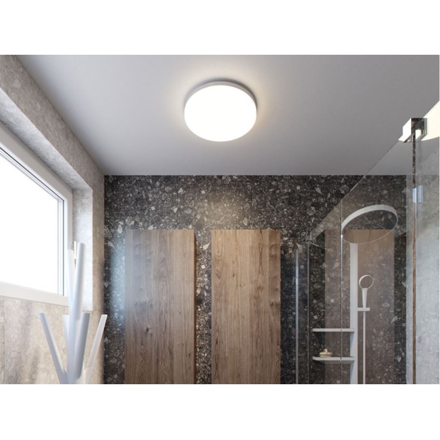 LED2 - LED-kattovalaisin PYÖREÄ LED / 12W / 230V IP54 3000/4000 / 5700K
