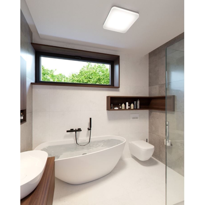 LED2 - LED-kattovalaisin SQUARE LED / 12W / 230V IP54 3000/4000 / 5700K