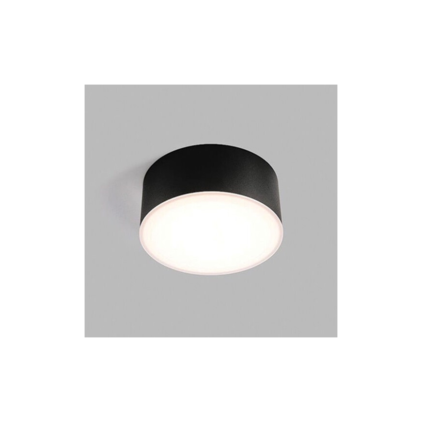 LED2 - LED-kattovalo BUTTON LED/12W/230V CRI 90 musta