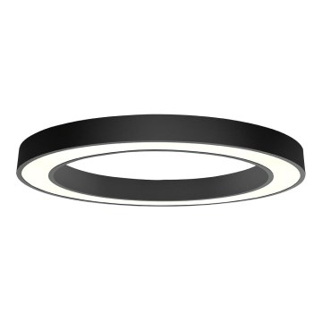 LED2 - LED Kattovalo SATURN LED/80W/230V 3000K/4000K musta