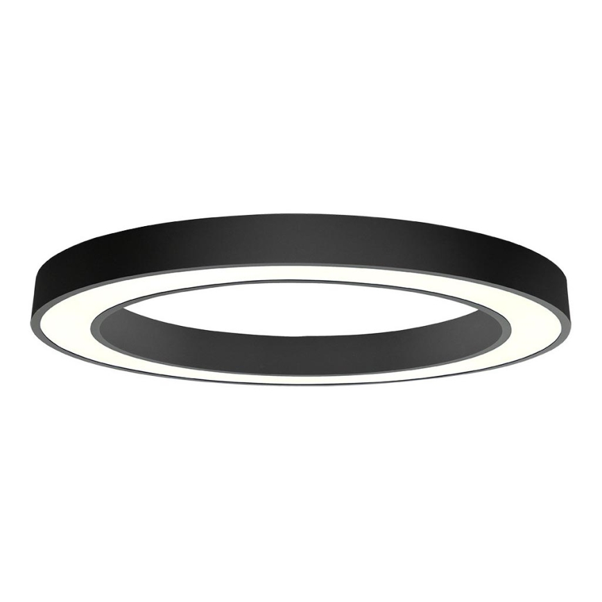 LED2 - LED Kattovalo SATURN LED/80W/230V 3000K/4000K musta