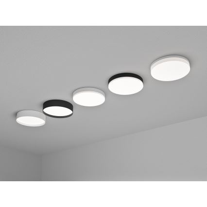 LED2 - LED-kylpyhuoneen kattovalaisin YPSO LED/22W/230V 3000/4000K IP54 Ø 29 cm valkoinen