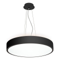 LED2 - LED-riippuvalaisin köydellä ROTO LED/48W/230V 2700K/3300K/4000K IP40 musta halkaisija 40 cm