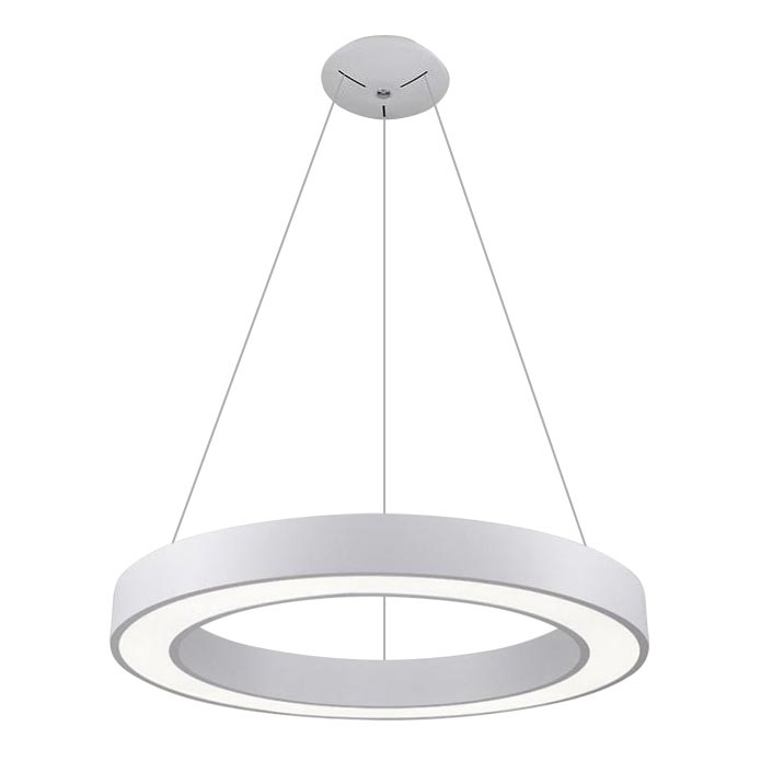 LED2 - LED Riippuvalaisin SATURN LED/50W/230V 3000K d. 60 cm valkoinen