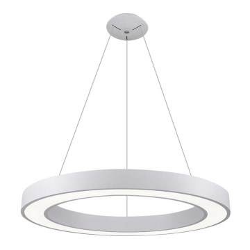LED2 - LED Riippuvalaisin SATURN LED/80W/230V 3000K d. 80 cm valkoinen