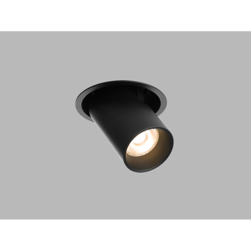 LED2 - LED suspended kattovalo HIDE LED/20W/230V CRI 90 musta