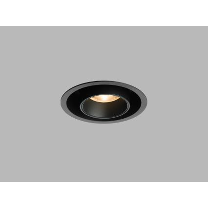 LED2 - LED suspended kattovalo HIDE LED/20W/230V CRI 90 musta