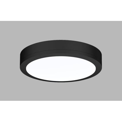 LED2 - LED ulkokattovalaisin anturilla KERY LED/18W/230V IP65 musta