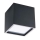LED2 - LED-ulkokattovalaisin CUBE LED/12W/230V antrasiitti IP54