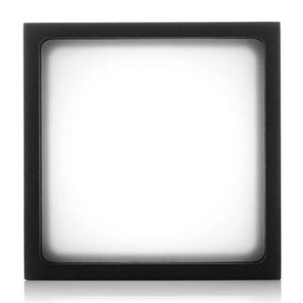 LED2 - LED-ulkokattovalaisin CUBE LED/12W/230V antrasiitti IP54