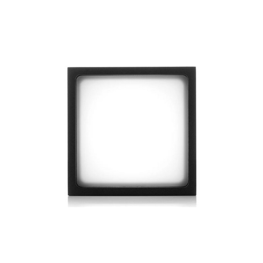 LED2 - LED-ulkokattovalaisin CUBE LED/12W/230V antrasiitti IP54