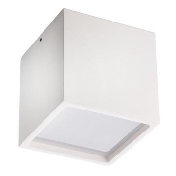 LED2 - LED-ulkokattovalaisin CUBE LED/12W/230V valkoinen IP54