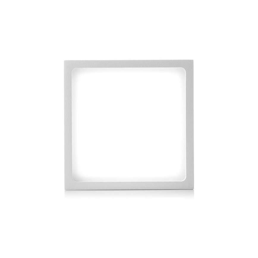 LED2 - LED-ulkokattovalaisin CUBE LED/12W/230V valkoinen IP54