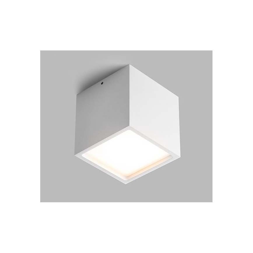LED2 - LED-ulkokattovalaisin CUBE LED/12W/230V valkoinen IP54