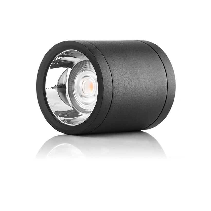 LED2-LED Ulkokohdevalo TUBO LED/10W/230V IP65 3000K/4000K/5700K musta