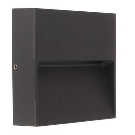 LED2 - LED-ulkoseinävalaisin STEP ON LED/3W/230V antrasiitti  IP54