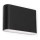 LED2 - LED Ulkoseinävalo FLAT 2xLED/3W/230V IP65 3000K/4000K/5700K musta