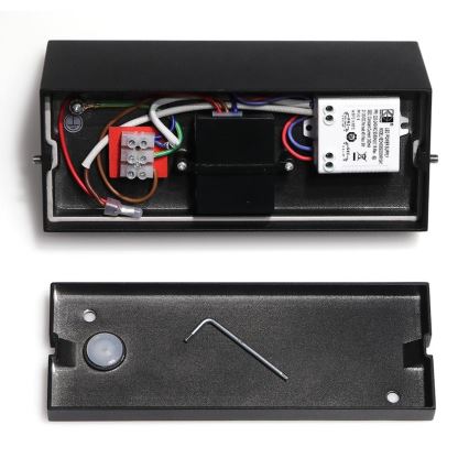 LED2 - LED Ulkovalo sensorilla HUGO LED/9W/230V IP54 3000K/4000K