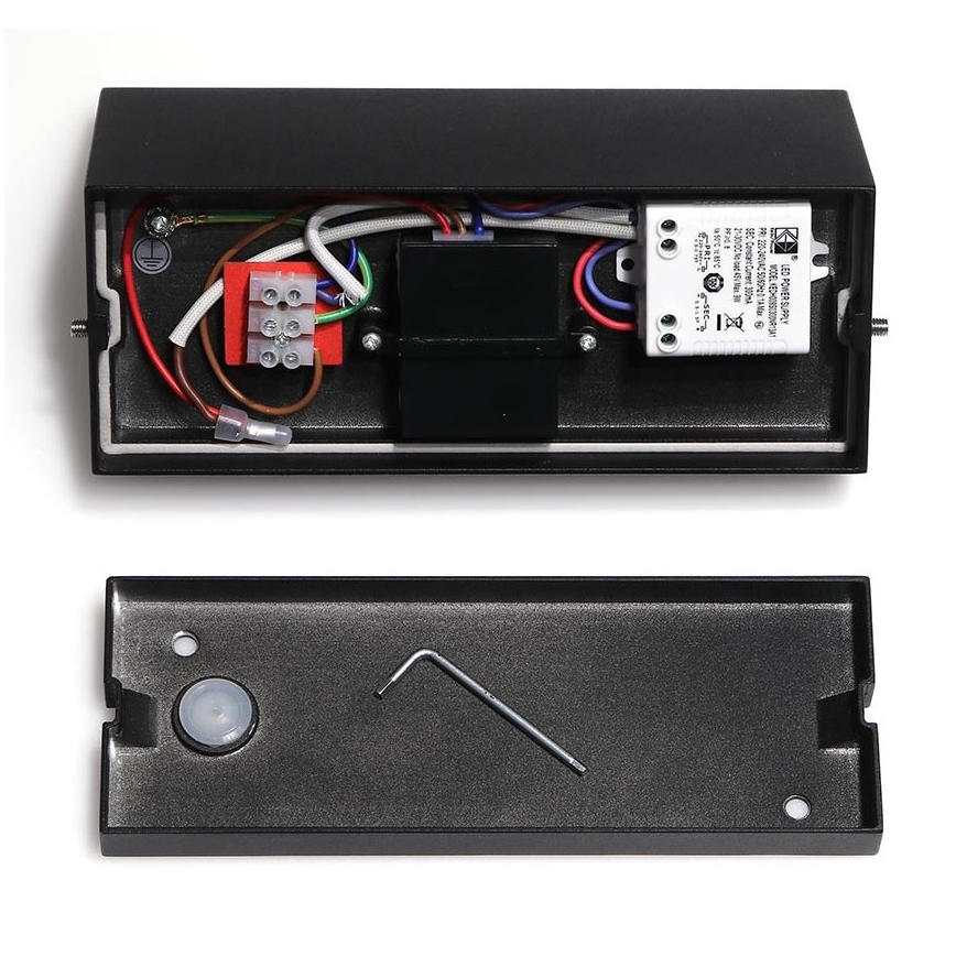 LED2 - LED Ulkovalo sensorilla HUGO LED/9W/230V IP54 3000K/4000K