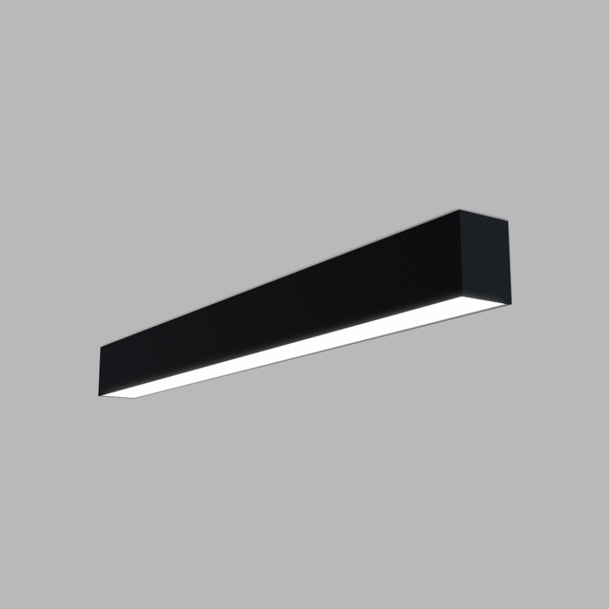 LED2 - LINO LED-kattovalaisin LED/24W/230V 3000/3500/4000K 90 cm musta