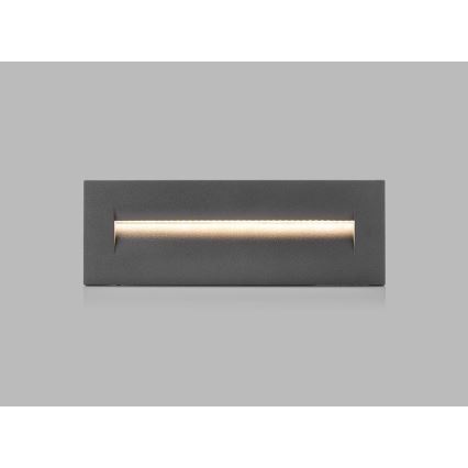 LED2 - Upotettu LED-ulkovalo STEP IN LED/8,5W/230V IP65