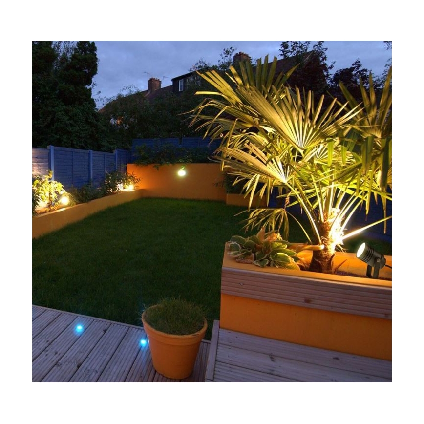 LED2 - Valonheitin NAVY 1xGU10 / 42W / 230V antrasiitti IP54