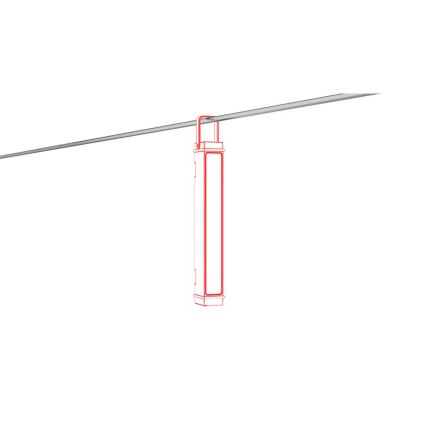 Ledlenser AF2R - himmennettävä ladattava työvalaisin LED IP54 1000 lm 50 h