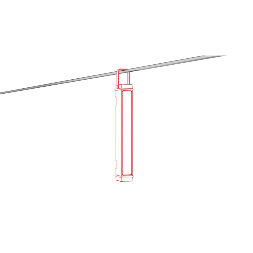 Ledlenser AF2R - himmennettävä ladattava työvalaisin LED IP54 1000 lm 50 h