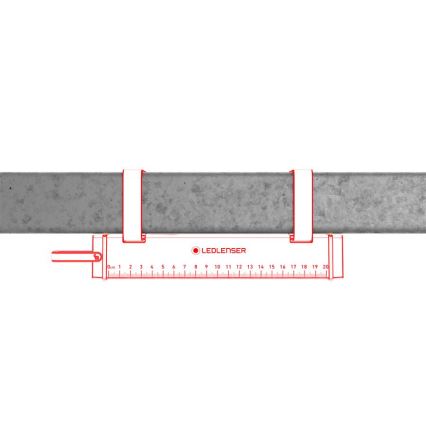 Ledlenser AF2R - himmennettävä ladattava työvalaisin LED IP54 1000 lm 50 h
