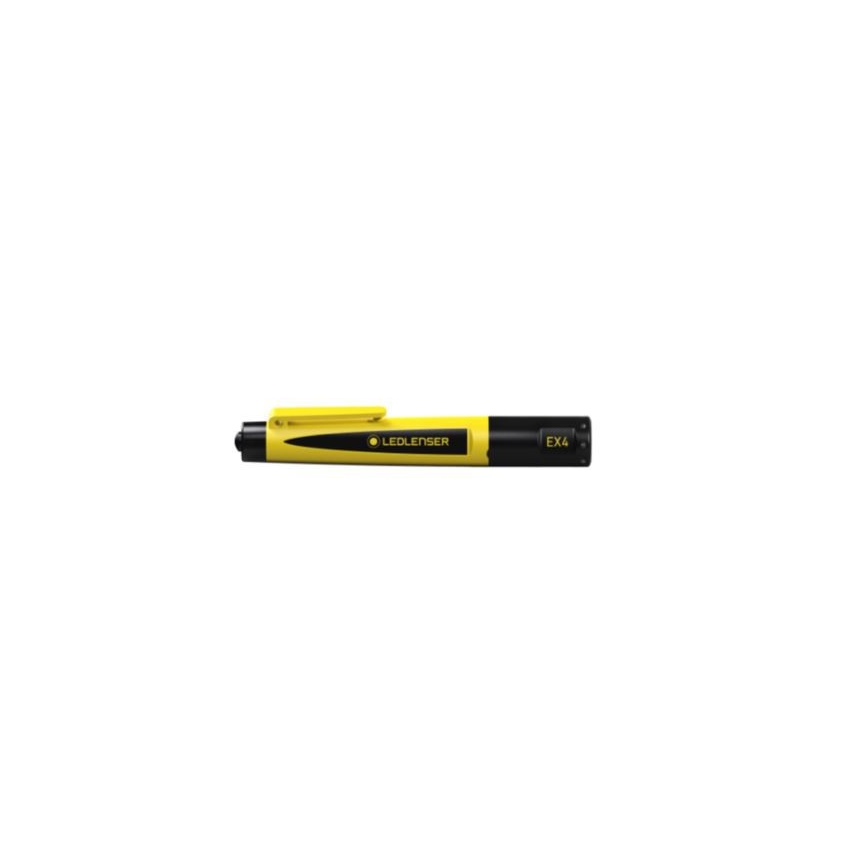 Ledlenser EX4 - LED-taskulamppu LED/2xAAA IP66 50 lm keltainen