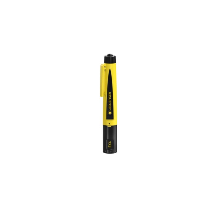 Ledlenser EX4 - LED-taskulamppu LED/2xAAA IP66 50 lm keltainen