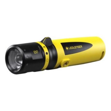 Ledlenser EX7 - himmennettävä LED-taskulamppu LED/3xAA IP68 200 lm keltainen