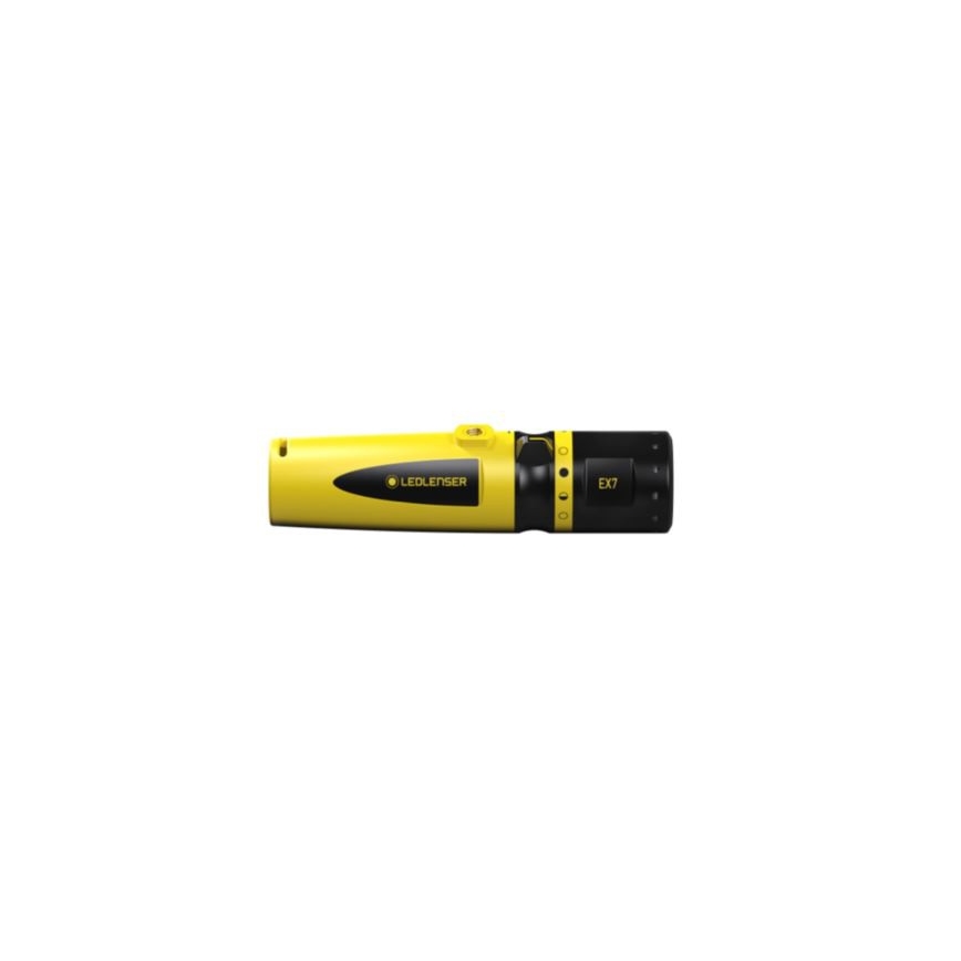 Ledlenser EX7 - himmennettävä LED-taskulamppu LED/3xAA IP68 200 lm keltainen