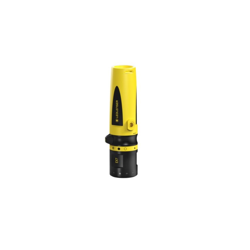 Ledlenser EX7 - himmennettävä LED-taskulamppu LED/3xAA IP68 200 lm keltainen