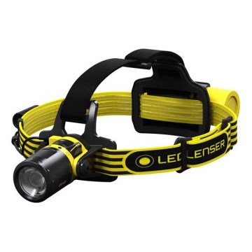 Ledlenser EXH8 - himmennettävä LED-otsalamppu LED/3xAA IP66 180 lm 40 h keltainen