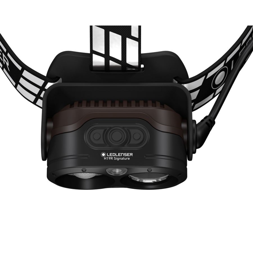 Ledlenser H19R SIGNATURE - ladattava ja himmennettävä LED-otsalamppu, 4800 mAh, IP68, 4000 lm, 20 h, musta