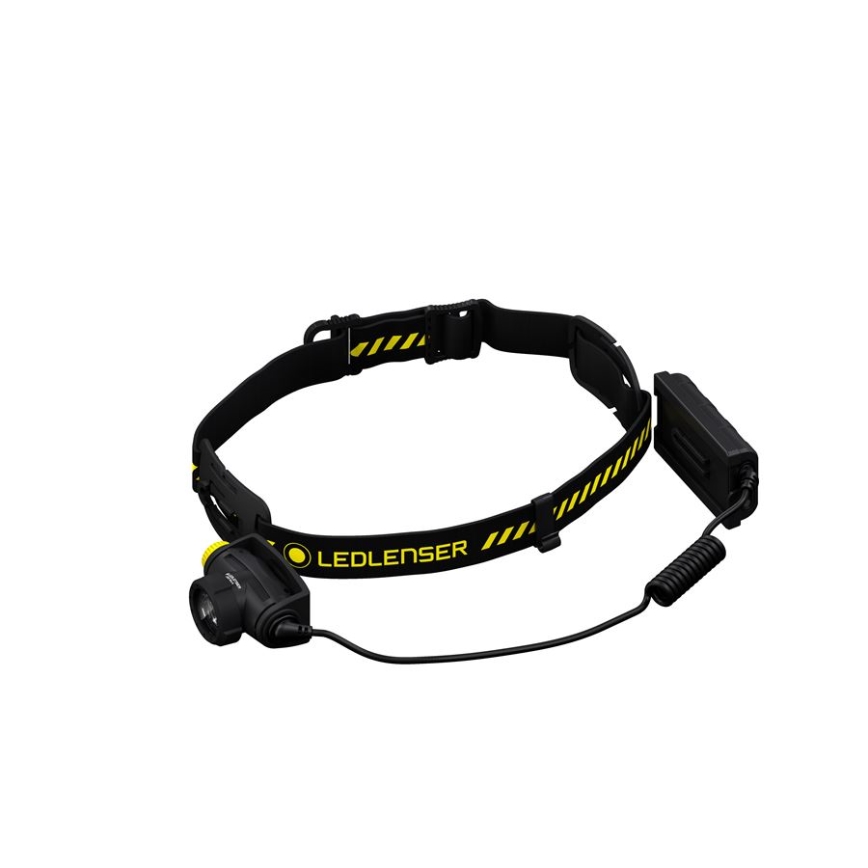 Ledlenser H5R WORK - LED-himmennettävä ladattava otsalamppu LED/1800 mAh IP67 500 lm 45 h musta