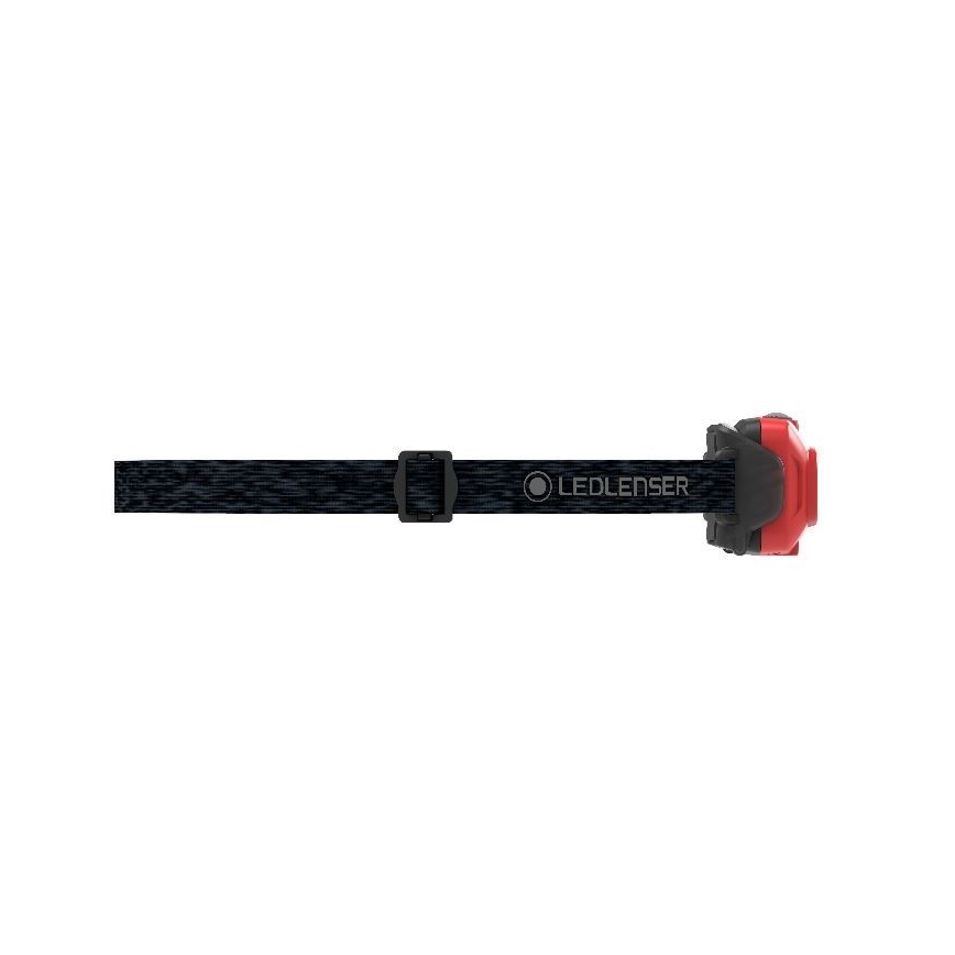 Ledlenser HF4R Core - himmennettävä ladattava otsalamppu, LED, 1000 mAh, IP68, 500 lm, 35 h, punainen