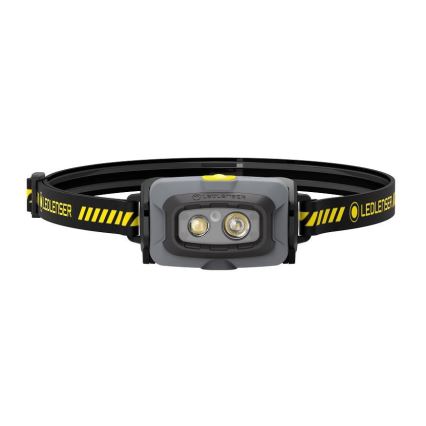 Ledlenser HF4R Work - himmennettävä ladattava LED-otsalamppu 1000 mAh IP68 500 lm 35 h musta