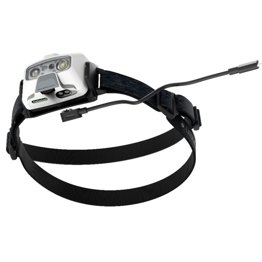Ledlenser HF6R Core - himmennettävä ladattava otsalamppu LED/2000 mAh IP68 800 lm 60 h valkoinen