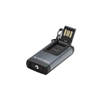 Ledlenser K4R Harmaa - himmennettävä ladattava taskulamppu LED/180 mAh IP2X 120 lm