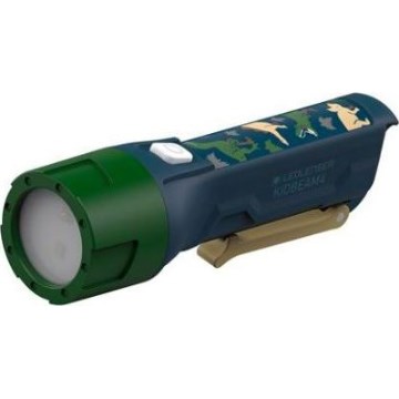 Ledlenser KIDBEAM4 DINO - himmennettävä lasten LED-taskulamppu LED/2xAAA IP44 vihreä