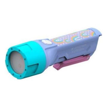 Ledlenser KIDBEAM4 RAINBOW - himmennettävä lasten LED-taskulamppu LED/2xAAA IP44 violetti