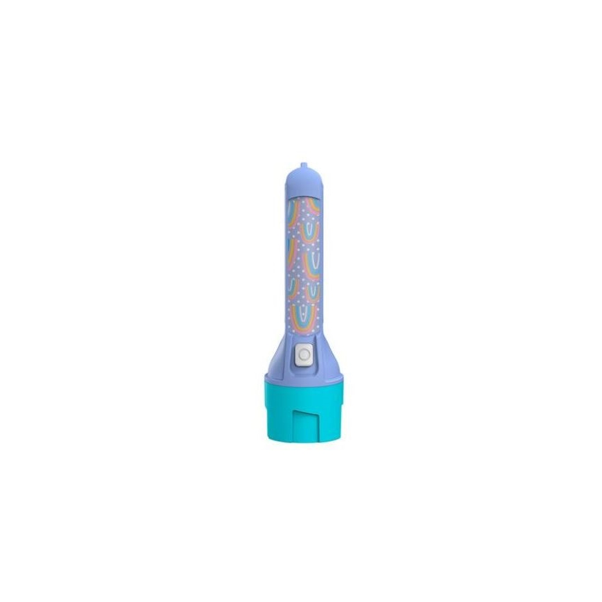 Ledlenser KIDBEAM4 RAINBOW - himmennettävä lasten LED-taskulamppu LED/2xAAA IP44 violetti