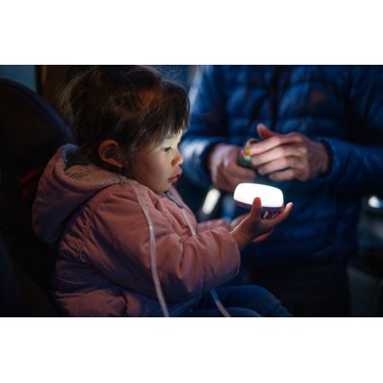 Ledlenser KIDCAMP6 DINO - LED-himennettävä kannettava lamppu, LED/3xAAA, IP44, vihreä