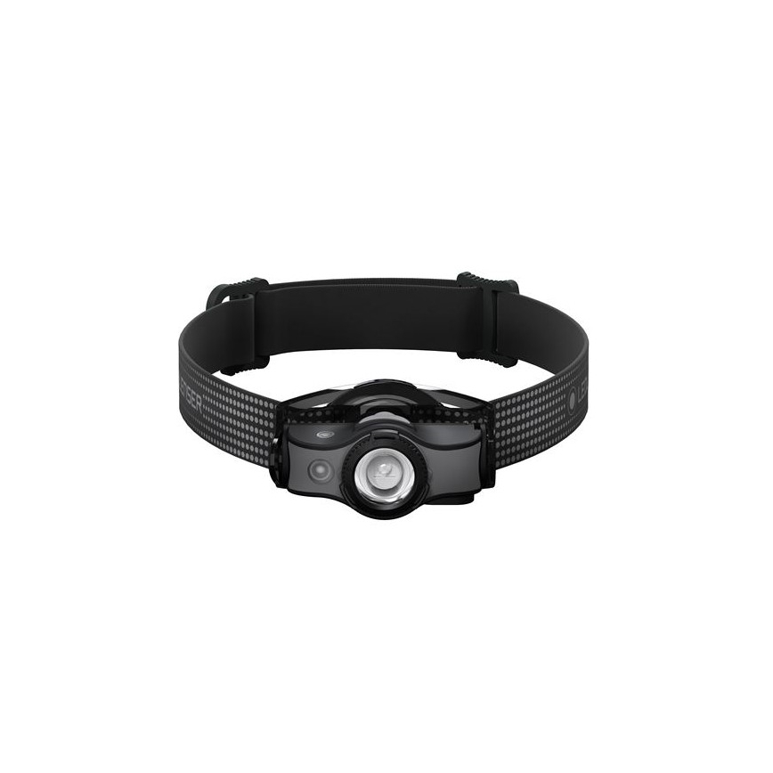 Ledlenser MH5 - himmennettävä ladattava otsalamppu LED/1xAA/750 mAh IP54 400 lm 35 h musta/harmaa