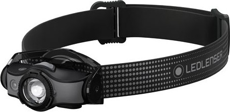 Ledlenser MH5 - himmennettävä ladattava otsalamppu LED/1xAA/750 mAh IP54 400 lm 35 h musta/harmaa
