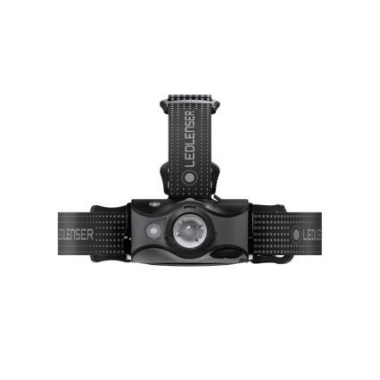 Ledlenser MH7 - LED-himmennettävä ladattava otsalamppu LED/1550 mAh IP54 600 lm 40 h musta/harmaa