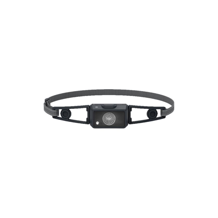 Ledlenser NEO1R - himmennettävä ladattava LED-otsalamppu, 730 mAh akku, IP67, 250 lm, jopa 15 tuntia, musta